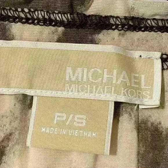 Michael Kors Ruffle Sleeve On or Off Shoulder Dress - Picture 8 of 10